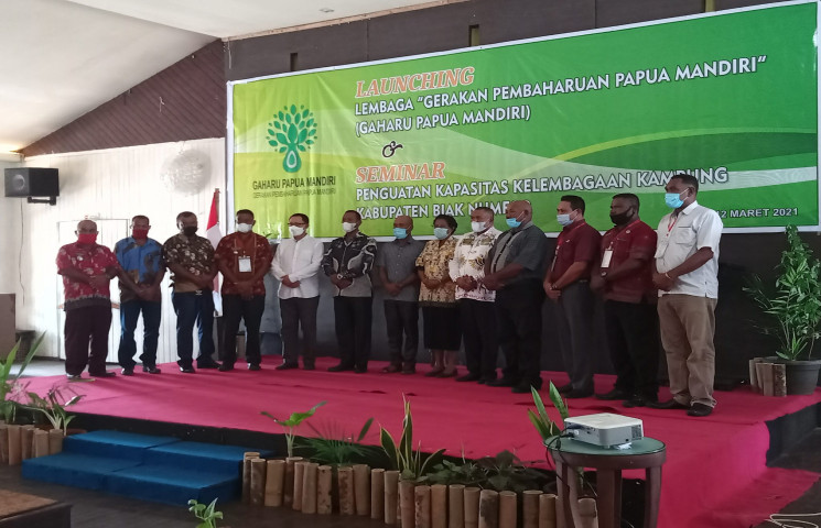 Pemprov Apresiasi Lembaga Gaharu Papua Mandiri Dalam Pengembangan SDM Kampung